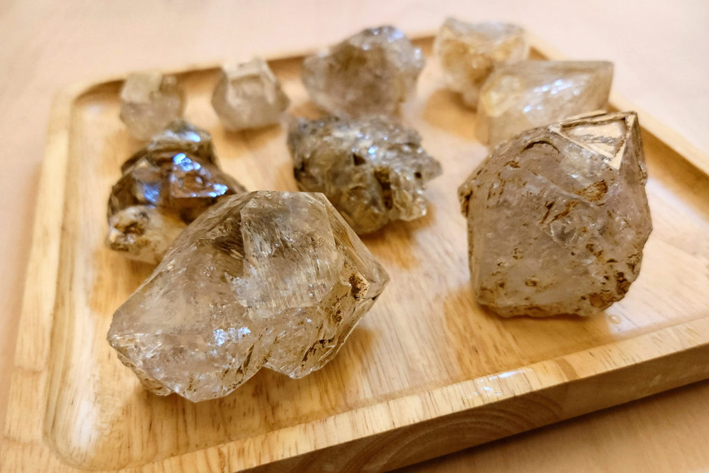 ダイヤモンド系骸骨水晶-15/スケルタルクォーツ/マルチクラスター ダイヤモンド系骸骨水晶-15/スケルタルクォーツ/マルチクラスター 美術